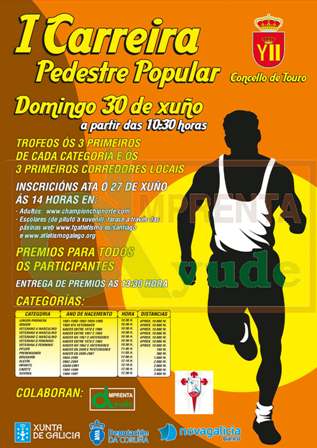 I Carreira Pedestre Popular Concello de Touro